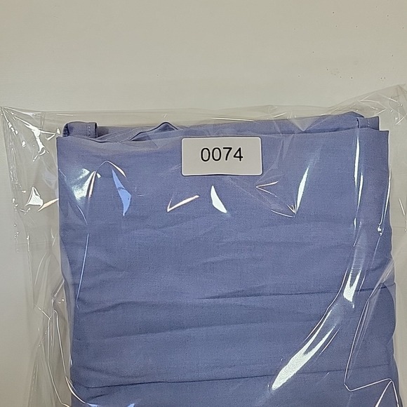 Jos A Bank Traveler Dress Shirt 18 - 35 Traditional Fit Stretch Blue Long Sleeve - Picture 8 of 8